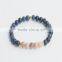 FULL-0326 High quality amazonite stone gemstone bead stretch bracelets Yoga bracelet