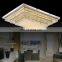 Luxury Crystal Decorative Square Chandelier LED Lights