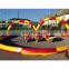 Outdoor Party Games Inflatable Football Obstacle Track Race Go Karts Race Track  for Sale