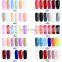 6 bottles set 7.5 ML Venalisa Soak Off UV Gel Nail Polish basecoat Nail Art color Gel Polish French pink make up topcoat gel set