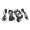 Super quality thin 220v power cord cable