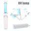 2020 anti-virus foldable mini size rechargeable lamp sterilizer Light Led uvc lamp uv germicidal lamp