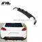 Carbon Fiber Rear Diffuser Lip for VW Scirocco R