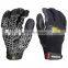 Microfiber 5mm Foam Padded Palm Touch Screen Custom Mechanic Anti Vibration Work Gloves
