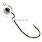 Fishing lead head hooks 3.5g 5g 7g 10g offset  hook carp tackle accessories stainless steel mustad hook