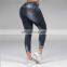 Na0807 Skinny Stretch Plus Size Ripped Casual Ladies Nine-point Pants Feet Pants Personality Trend Pencil Jeans Wholesale