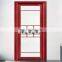 Powder coated aluminum alloy modern design aluminium toilet door