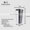 Factory Direct 13oz rose gold plain reusable yongkang zhejiang stainless steel water wine coffee tumbler egg cup