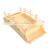 Bamboo Serving Decoration Big Single Food Grade Wood Wholesale Container Large Sushi Trays