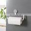 Hot Sale Fashion design bathroom paper holder adhesive Wall mounted paper holder with shelf no drill paper holder toilet