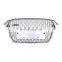 Replacement RS4 car front grille for Audi A4 B85 A4L silver center honeycomb mesh high quality bumper grill 2013-2016