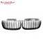 X5 X6 grill for BMW E70 E71 glossy black dual line high quality kindly mesh grill for BMW X5 X6 2007-2013