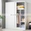 customized bedroom furniture fitted sliding door closet system clothes storage cabinet wardrobe modern wooden wardrobes