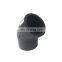 Factory output HDPE Fusion Butt Joint Pipe Fittings PE 45 Degree Elbow  22.5 Degree Elbow