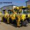 Mini Agricuturual Tractor Wheeler Backhoe Loader Digger Loader Mad in China