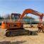 Подержанная гусеничная экскаватор Doosan DH80 - 7 с отбойником