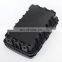 IP68 underground 24 Core 1:16 joint closure Aerial small termination fiber optic outdoor enclosure with Splitter