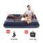 New Flocking Inflatable Bed Mattress Air Bed With Pump For Camping Traveling Inflatable Air Mattress