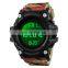Fashion Skmei 1384 Factory Direct Selling Digital Movement Rubber Sports Wristwatch Wholesale Men Watch