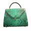 New Imported Python Leather 26cm Portable One-Shoulder Messenger Bag Fashion Trend Casual All-Match High-End