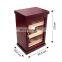 Matte single glass door 3 trays Box Spanish Cedar Wooden cabinet Cigar display Humidor for cigar collection storage