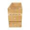 High Quality Bamboo Stackable Storage Drawer Electronic Parts Hardware Storage Component Jewelry Drawer