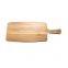 Custom/Wholesale Acacia Wood Cheese Cutting Board with Handle and String Hanging Up