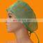 Machine Made Disposable Non-woven Surgical Doctor Cap with Ties