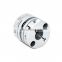 Clamp Tight CNC Motor Disc Shaft aluminum Alloy Clutch Circular single Diaphragm Coupling for sale