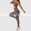 Seamless Adjustable Sling Straps Sports Bras Custom Sexy Wide Hem Fitness Workout Tops