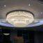 Modern Luxury Hotel Hanging Lighting Ceiling Luxury Crystal Chandelier