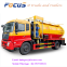 Isuzu Vacuum suction truck operation manual, Dongfeng 8cbm Sewage Suction Cleaning Truck High-pressure Multi-functional Sanitation Vehicle