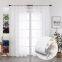 window curtain sheer dry sheer customized colors light filtering slub texture sheer for living room or outdoor
