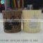 Wooden Barrel with Glass Candle Holders glass jars for candle making                        
                                                Quality Choice