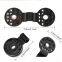 Shade Cloth Clips - Black Round Plastic Sun Shade Clip