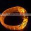 2015 sounds activated light up led bracelet with logo