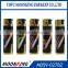wholesale rechargeable electrionic windproof cigarette lighter with led and wrap paper