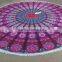 Beach Blanket Round Towel Ombre Mandala Throw Hippie Boho Round Towel