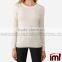 Women's 100% Cashmere Long Sleeve Crew Neck Sweater