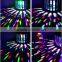 AmazPlay Stage Lighting Club Party DJ Disco Light with 27W 9 Colors LED Effect Light Remote Control