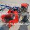 hand operated walking tractor driven potato harvester