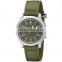 Classic canvas strap watch fabric nylon army watch Japan movt with date watch