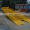 container dock ramp for forklift aluminium loading ramp