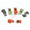 1/2"Fire starter whistel buckles with compass for survival paracord bracelet