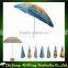 Cheap TNT fabric full printing sunshade beach umbrella