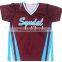Full Sublimated Printing V-neck Soccer Jersey Reversible