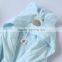 wholesale 100%cotton cute baby kids hooded terry bathrobe
