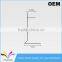 High Quality Hangzhou Factory Metal Wire Hanging Counter Stand with hooks