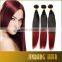 Express  wholesale Brazilian Ombre Purple Hair Straight Sew In Human Hair Weave Ombre Hair Weft
