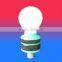 energy saving self ballast induction light bulb